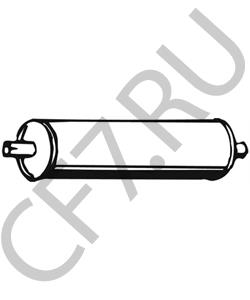 6054910201 Средний глушитель выхлопных газов HANOMAG в городе Краснодар