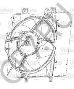 9812028580 Вентилятор, охлаждение двигателя CITROËN в городе Краснодар