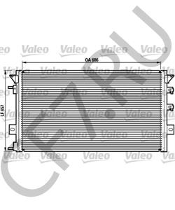 4662589 Конденсатор, кондиционер Chrysler в городе Краснодар