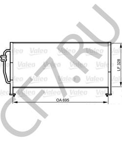 73210-FC000 Конденсатор, кондиционер SUBARU в городе Краснодар