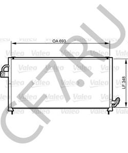 73210 FC010 Конденсатор, кондиционер SUBARU в городе Краснодар
