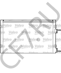 5017405 Конденсатор, кондиционер Chrysler в городе Краснодар