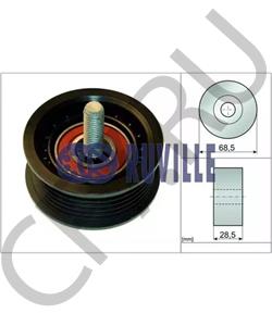 25288-25-001 Паразитный / ведущий ролик, поликлиновой ремень KIA в городе Краснодар