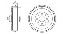 VAUXHALL Тормозной барабан