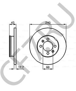 GBD 90809 Тормозной диск AUSTIN в городе Краснодар