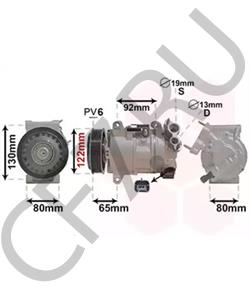 9675659980 Компрессор, кондиционер CITROËN/PEUGEOT в городе Краснодар