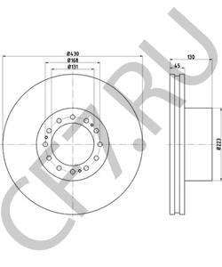 4079000500 Тормозной диск SAF в городе Краснодар