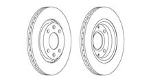 CITROËN (DF-PSA) Тормозной диск