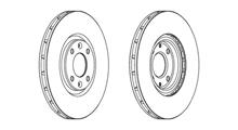 CITROËN (DF-PSA) Тормозной диск