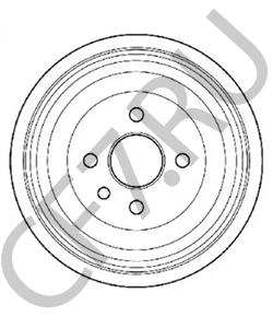 568054 Тормозной барабан DAEWOO в городе Краснодар