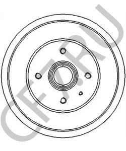 1312450000 Тормозной барабан ALFA ROMEO в городе Краснодар