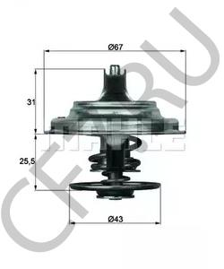 11262143KZ8742-55 Термостат, охлаждающая жидкость DEUTZ в городе Краснодар