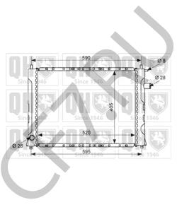 PCC104400 Радиатор, охлаждение двигателя MG в городе Краснодар