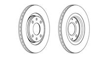 CITROËN/PEUGEOT Тормозной диск
