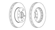 CITROËN/PEUGEOT Тормозной диск