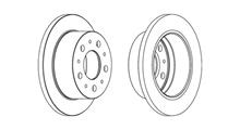 CITROËN/PEUGEOT Тормозной диск