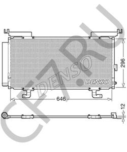 73210AL000 Конденсатор, кондиционер SUBARU в городе Краснодар