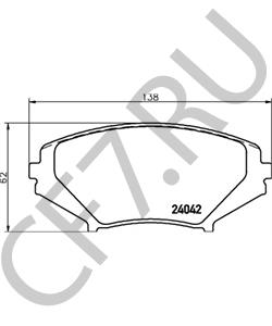 MDK0250 Комплект тормозов, дисковый тормозной механизм Bugatti в городе Краснодар