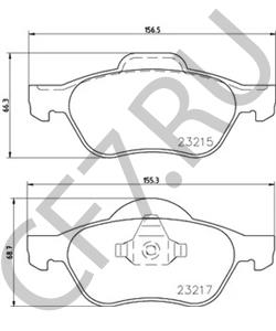 MDK0240 Комплект тормозов, дисковый тормозной механизм PROTON в городе Краснодар