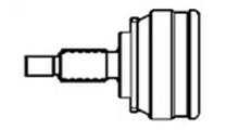 ZASTAVA Шарнирный комплект, приводной вал