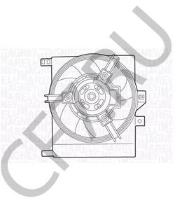 Q0003127V008000000 Вентилятор, охлаждение двигателя SMART в городе Краснодар