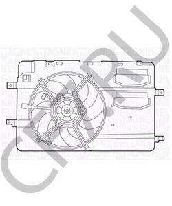 A4545001203 Вентилятор, охлаждение двигателя SMART в городе Краснодар