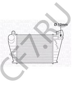 1J0145803T Интеркулер VW/SEAT в городе Краснодар