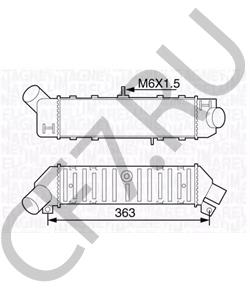 6K0145805F Интеркулер VW/SEAT в городе Краснодар