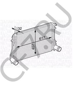 1K0145803CA Интеркулер VW/SEAT в городе Краснодар