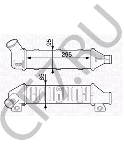 6K0145805 Интеркулер VW/SEAT в городе Краснодар