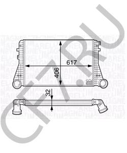 1K0145803T Интеркулер VW/SEAT в городе Краснодар