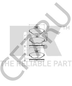 GBP90295 Комплект тормозных колодок, дисковый тормоз ROVER/AUSTIN в городе Краснодар