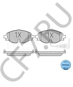 8V0 698 151 D Комплект тормозных колодок, дисковый тормоз VW (FAW) в городе Краснодар