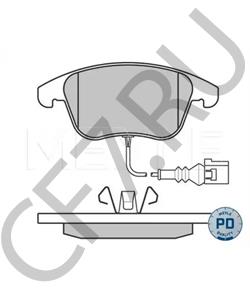 5N0 698 151 A Комплект тормозных колодок, дисковый тормоз VW (SVW) в городе Краснодар