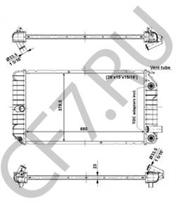 52476817 Радиатор, охлаждение двигателя OLDSMOBILE в городе Краснодар