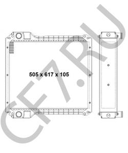 30/915200 Радиатор, охлаждение двигателя JCB (BAMFORD) в городе Краснодар