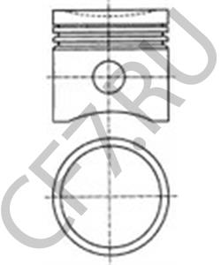 BAU4423A Поршень MG в городе Краснодар