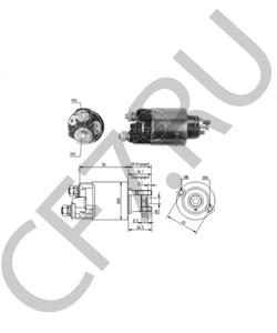 8-94455-179-0 Тяговое реле, стартер ISUZU в городе Краснодар