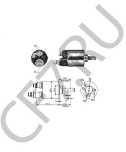 31210-PD2-006 Тяговое реле, стартер HONDA в городе Краснодар