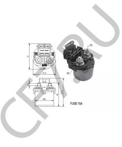 35850-KBB-900 Тяговое реле, стартер HONDA в городе Краснодар