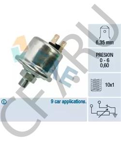 01501216-0 Датчик, давление масла EBRO в городе Краснодар