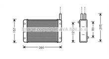 AUSTIN Теплообменник, отопление салона