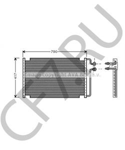 52471382 Конденсатор, кондиционер BUICK в городе Краснодар