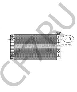 52452953 Радиатор, охлаждение двигателя OLDSMOBILE в городе Краснодар
