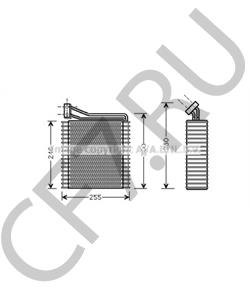 4874180 Испаритель, кондиционер Chrysler в городе Краснодар