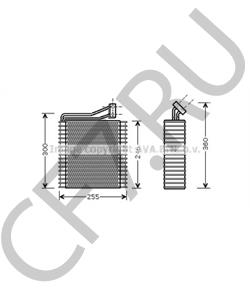 5104688AC Испаритель, кондиционер Chrysler в городе Краснодар