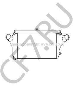 MR414253 Интеркулер FUSO в городе Краснодар
