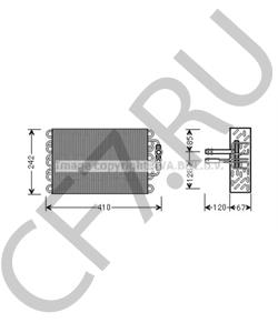 5101290AA Испаритель, кондиционер Chrysler в городе Краснодар