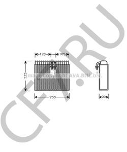 46722503 Испаритель, кондиционер ALFA ROMEO в городе Краснодар