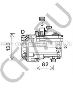 8837030021 Компрессор, кондиционер LEXUS в городе Краснодар